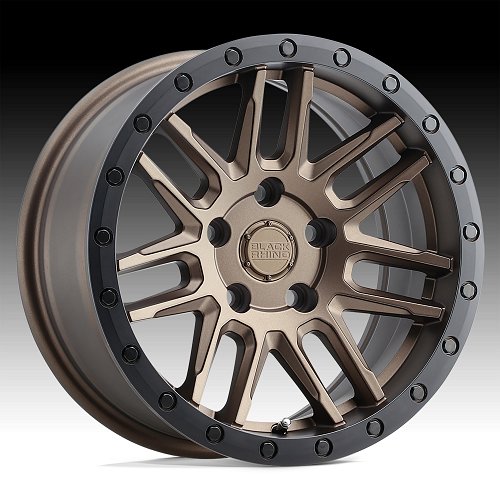 Black Rhino Arches Bronze Custom Truck Wheels 1